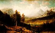 Albert Bierstadt Estes Park Norge oil painting reproduction